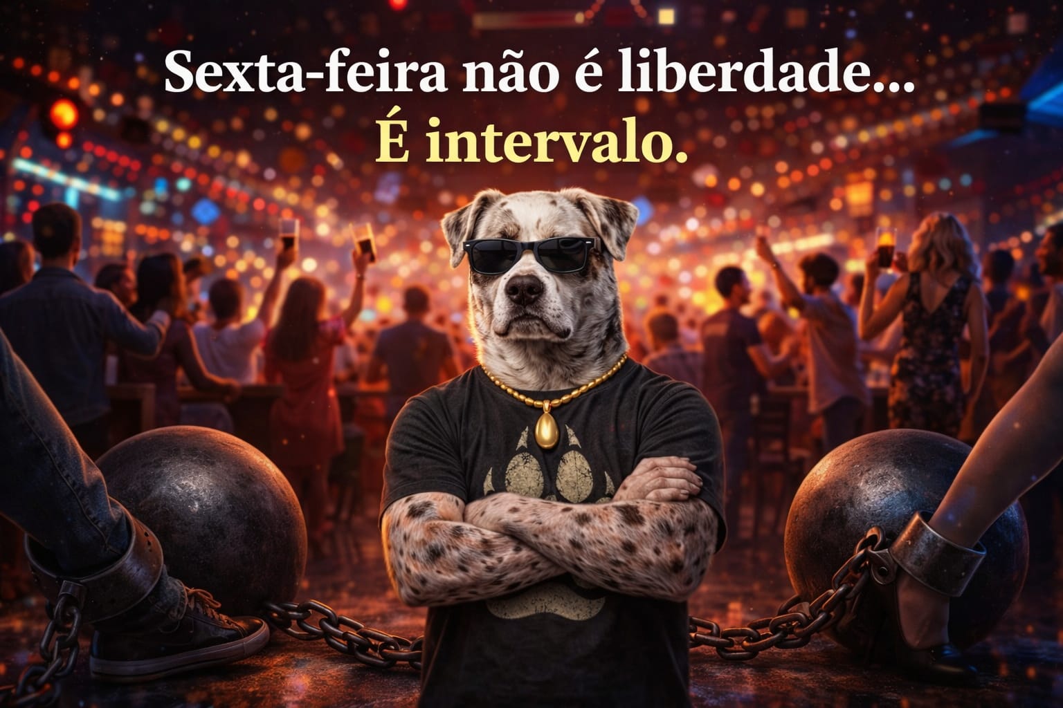 A Ilusão da Sexta-Feira: Liberdade ou Apenas Intervalo?