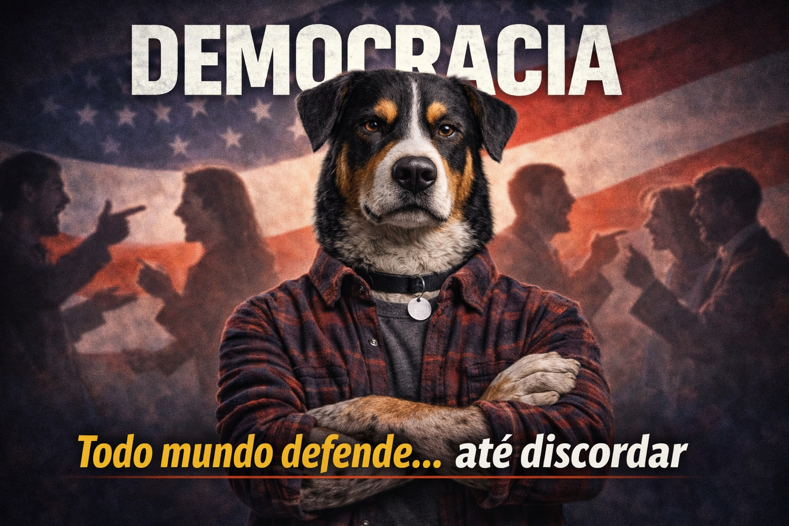 Todo mundo defende a democracia… até ser contrariado